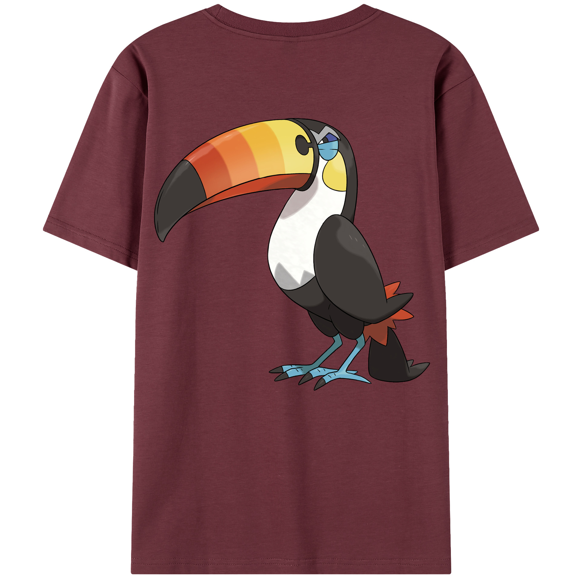（画像用） ポケットモンスター Pokémon 綿100％半袖Tシャツ（背面プリント）